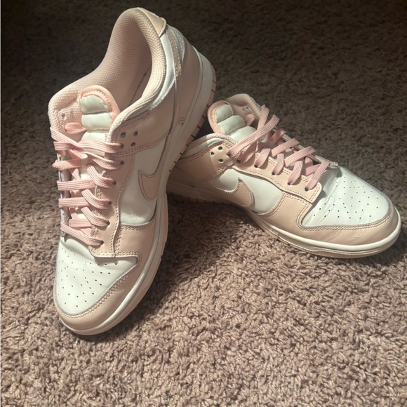 Nike Shoes - Nike Orange Pearl Dunks